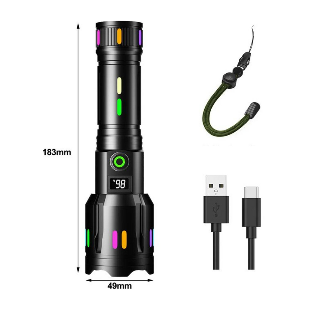 LumenPro – Powerful LED Flashlight for Adventure