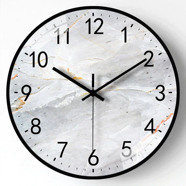 Chic Eco-Friendly Wall Clock – Elegance in Colors