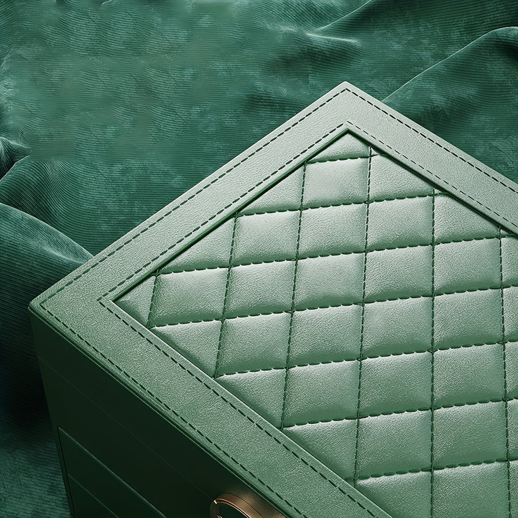 Elegance - Luxury Jewelry Organizer with High-Quality Leather
