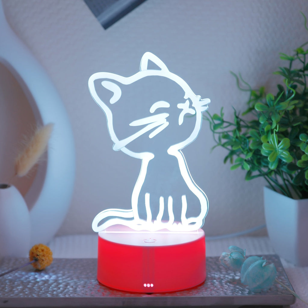 GlowPaw - 3D Touch Cat Night Light