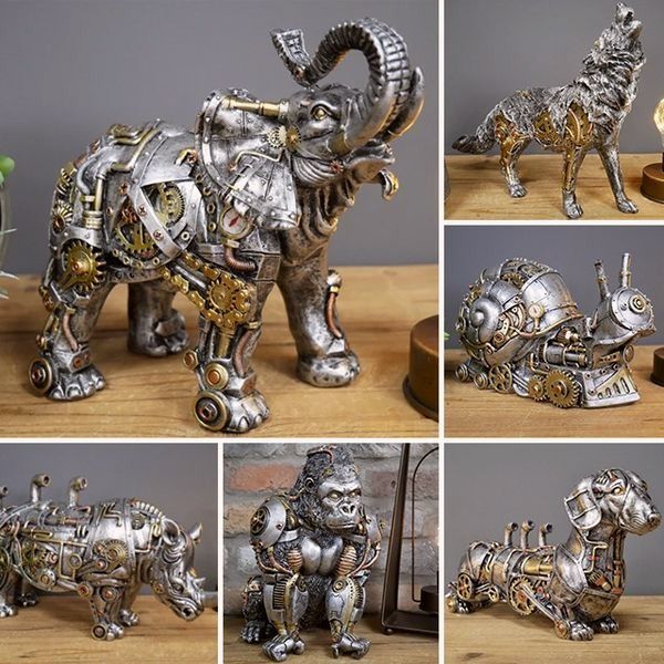 SteampunkBeasts - Creative Mechanical Animals for Decoration