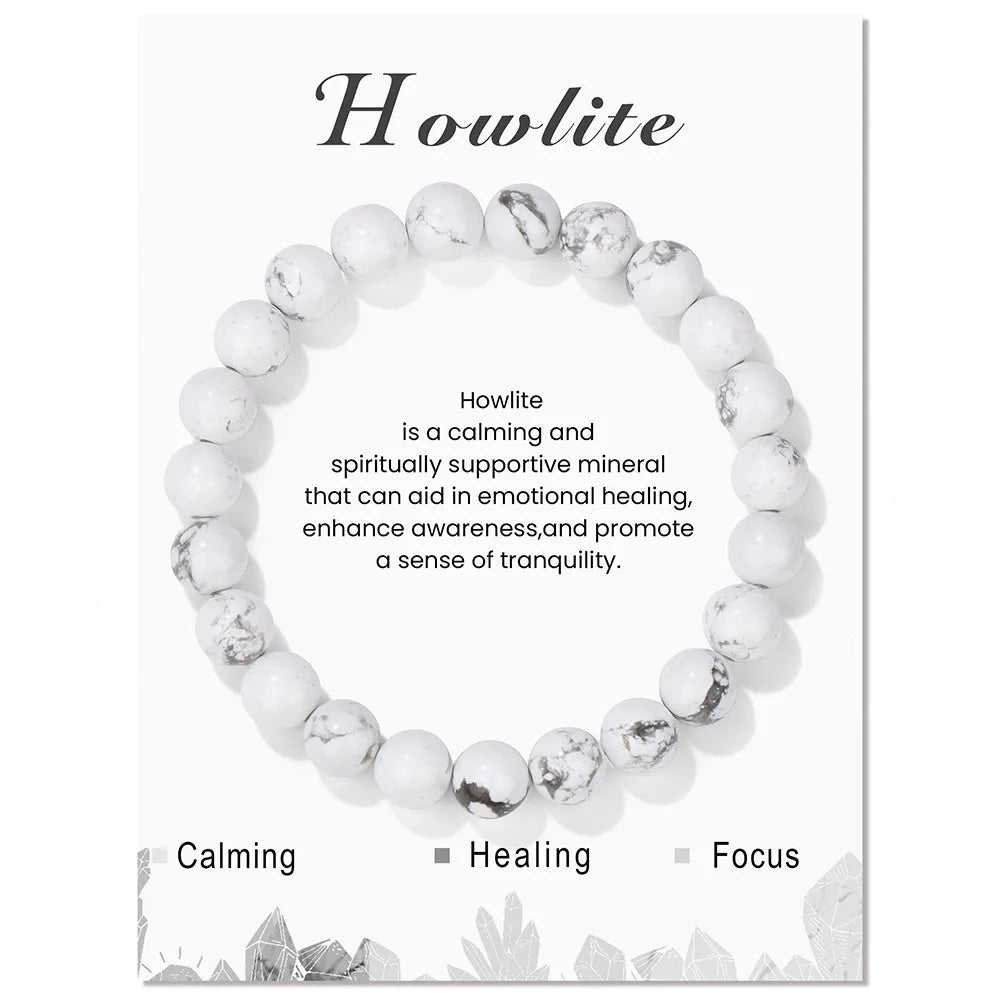 Aria: Natural Crystal Bracelet for Healing Energy