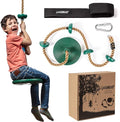 Adventurous Tree Swing Set - Whiteh Climbing Rope and Platforms for Children