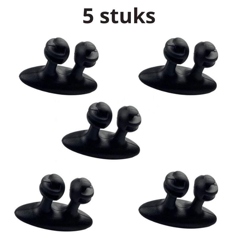 ChargeTidy Hangers - Charger Cable Organizers (5 Pack)