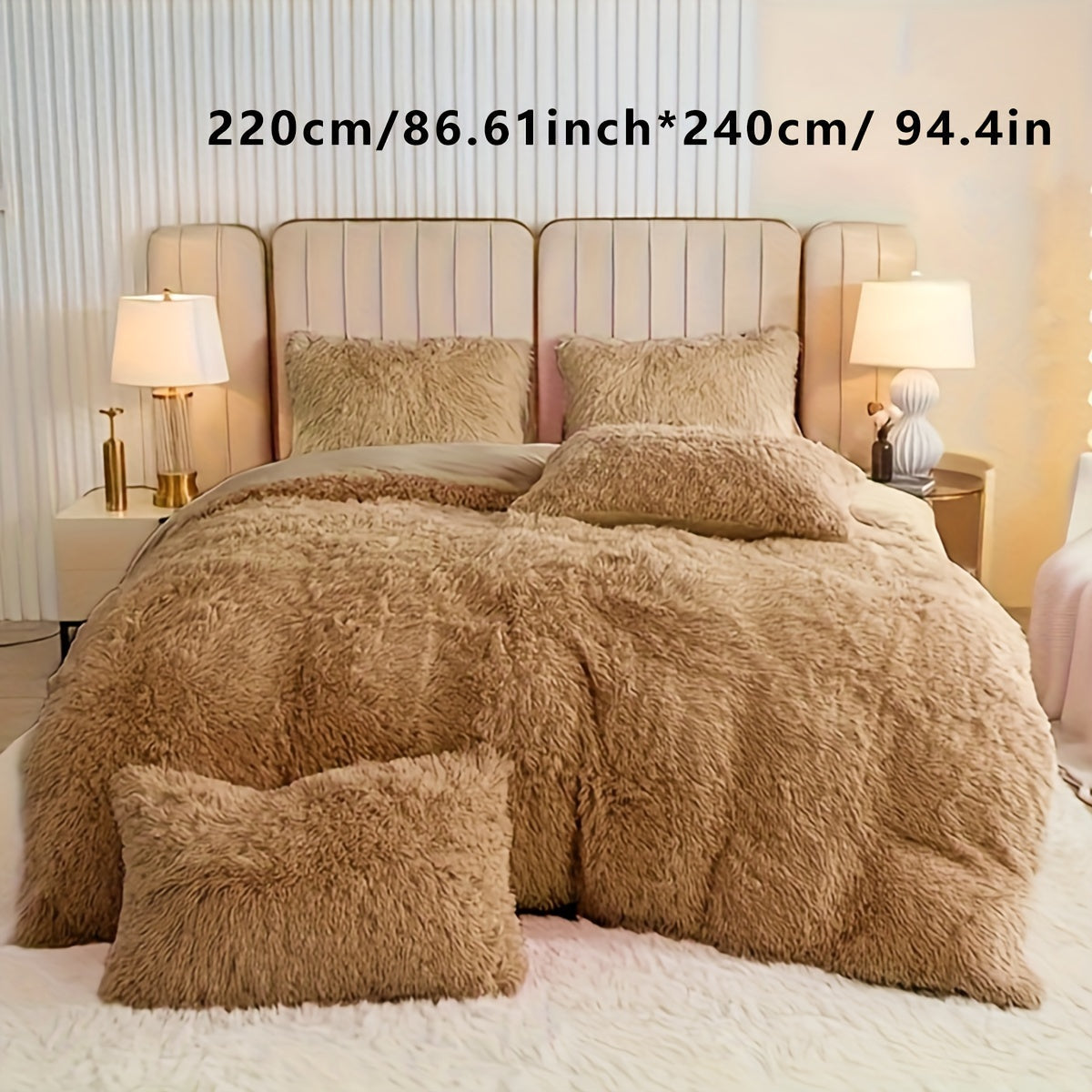 VelvetLux – Luxury Velvet Duvet Cover Set for All Seasons