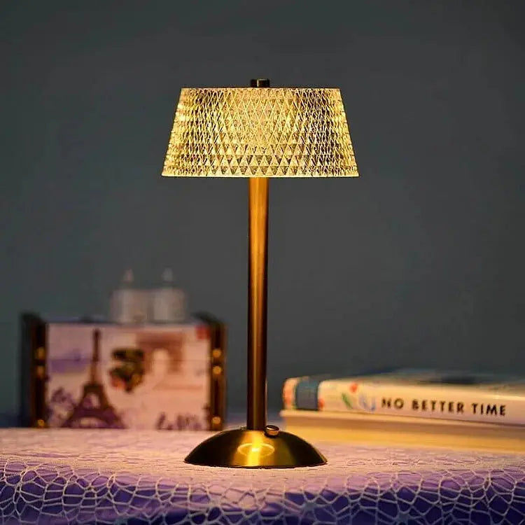 Clarion Luxe - Rechargeable Cordless Touch Table Lamp