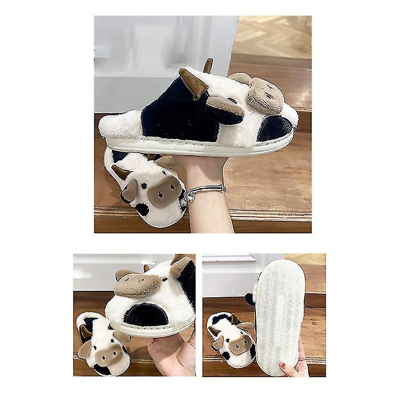 CozyCows - Luxury Heated Slippers with Non-slip Sole