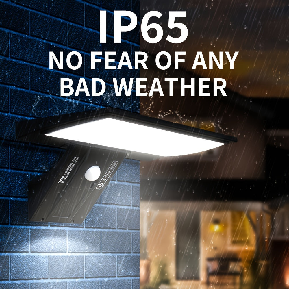 SolarGuard Light - Modern Outdoor Wall Lamp with Sensors