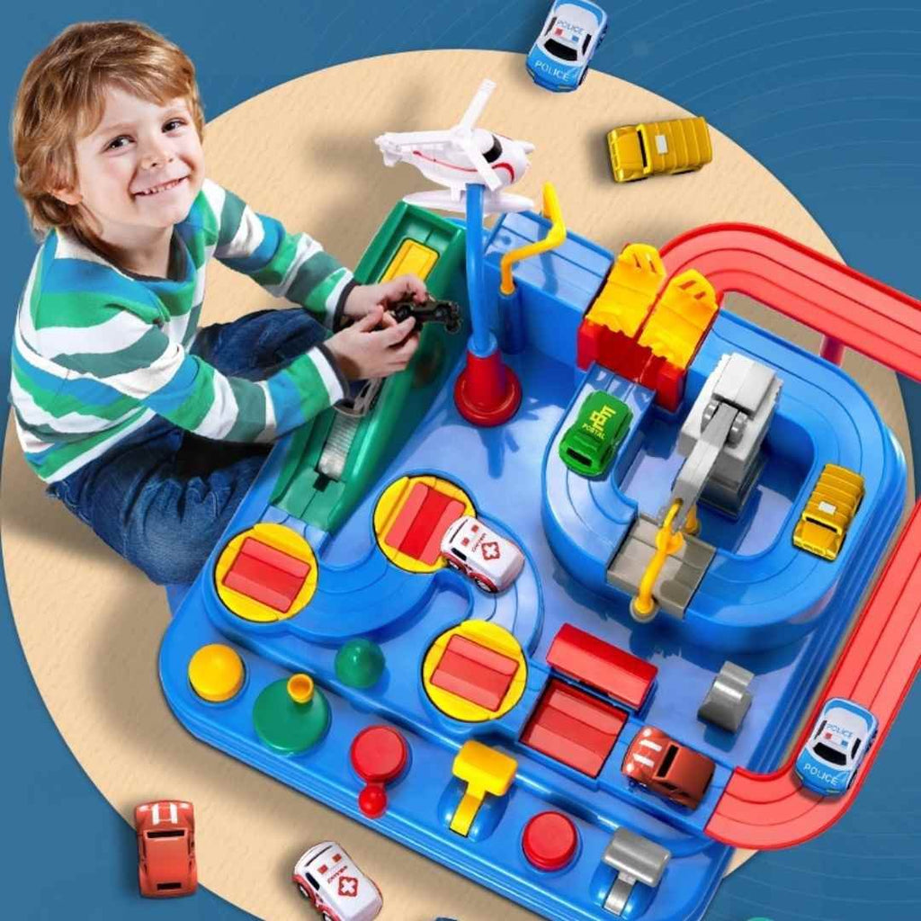 RescueTrack Adventure Set – Educational Toddler Toy
