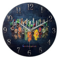 SpiceTime Clock – Luxury Silent Wall Clock with Herbs