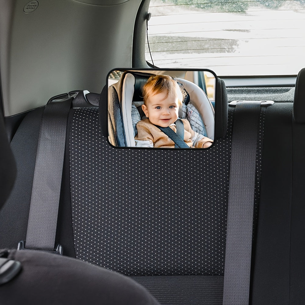 BabySafe – Wide Car Mirror for Safety and Comfort