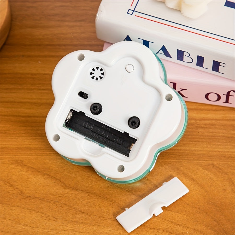 BloomTime - Trendy Floral Alarm Clock for Your Room