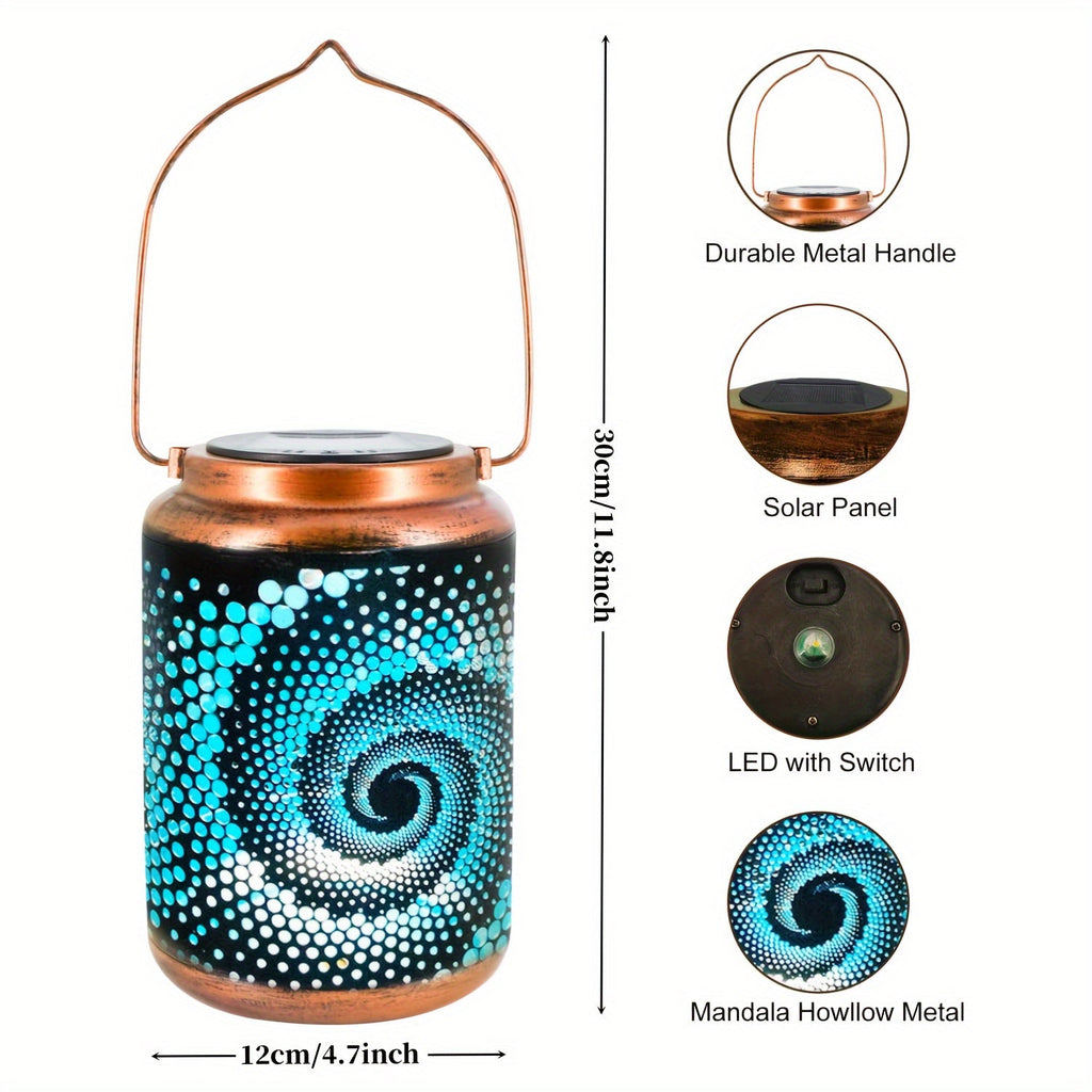 SolarLantern - Modern LED Solar Lantern for Outdoors