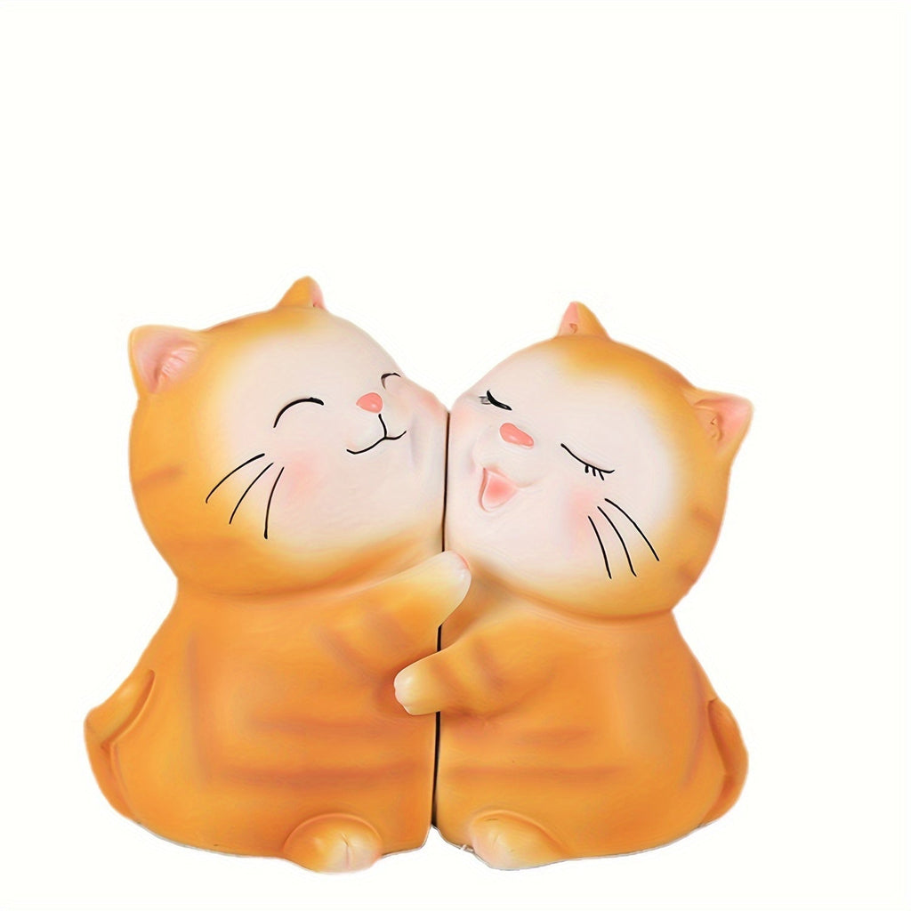 LoveCats - Romantic Resin Bookends