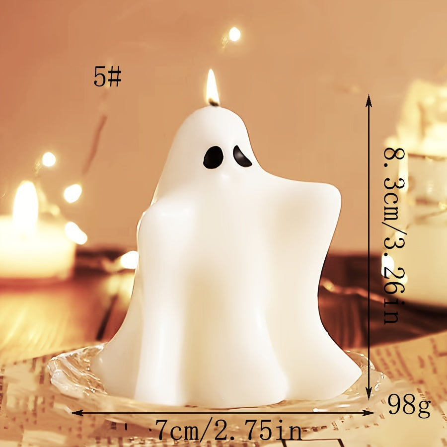 EnchantGlow - Handmade Halloween Freesia Scented Candle
