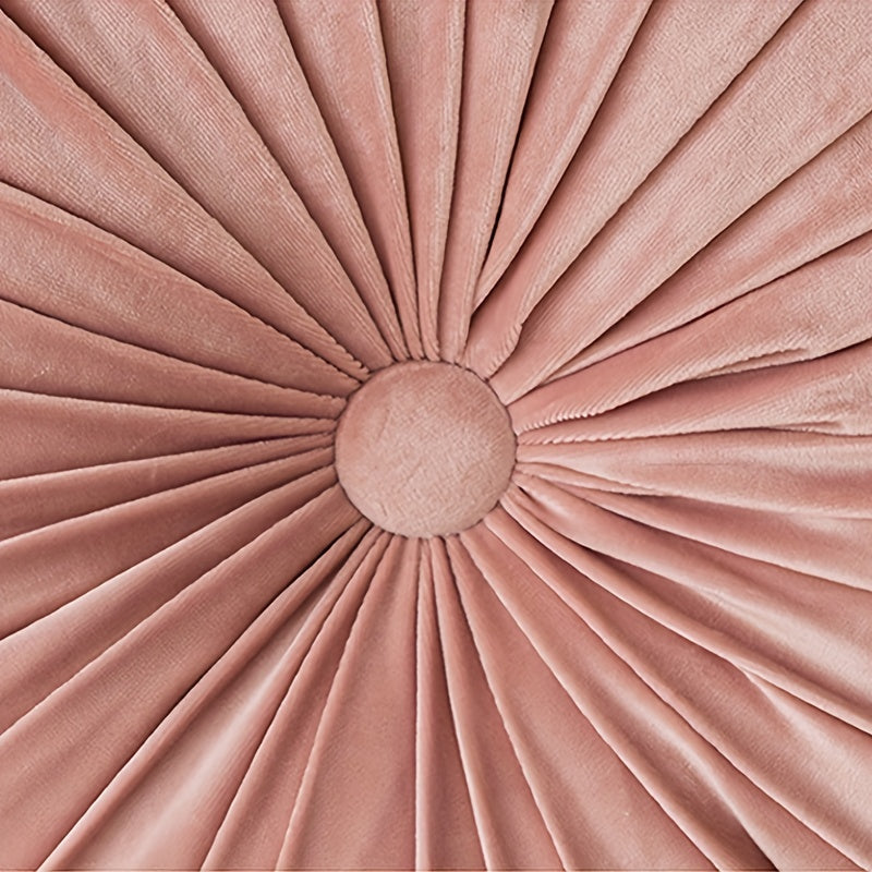 Velvet Pumpkin Cushion - Luxury Plush Cushion for Comfort