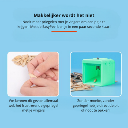 EasyPeel – Effortless Sunflower Seed Shelling Without the Hassle