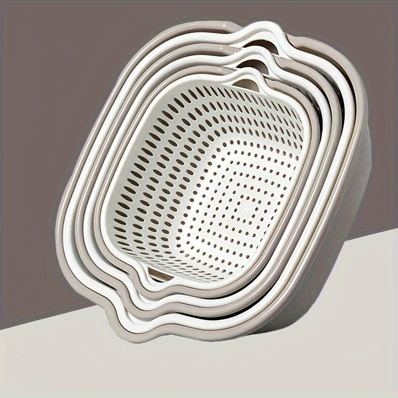 Jamera - Luxury Double-Layer Drain Strainer Set of 3