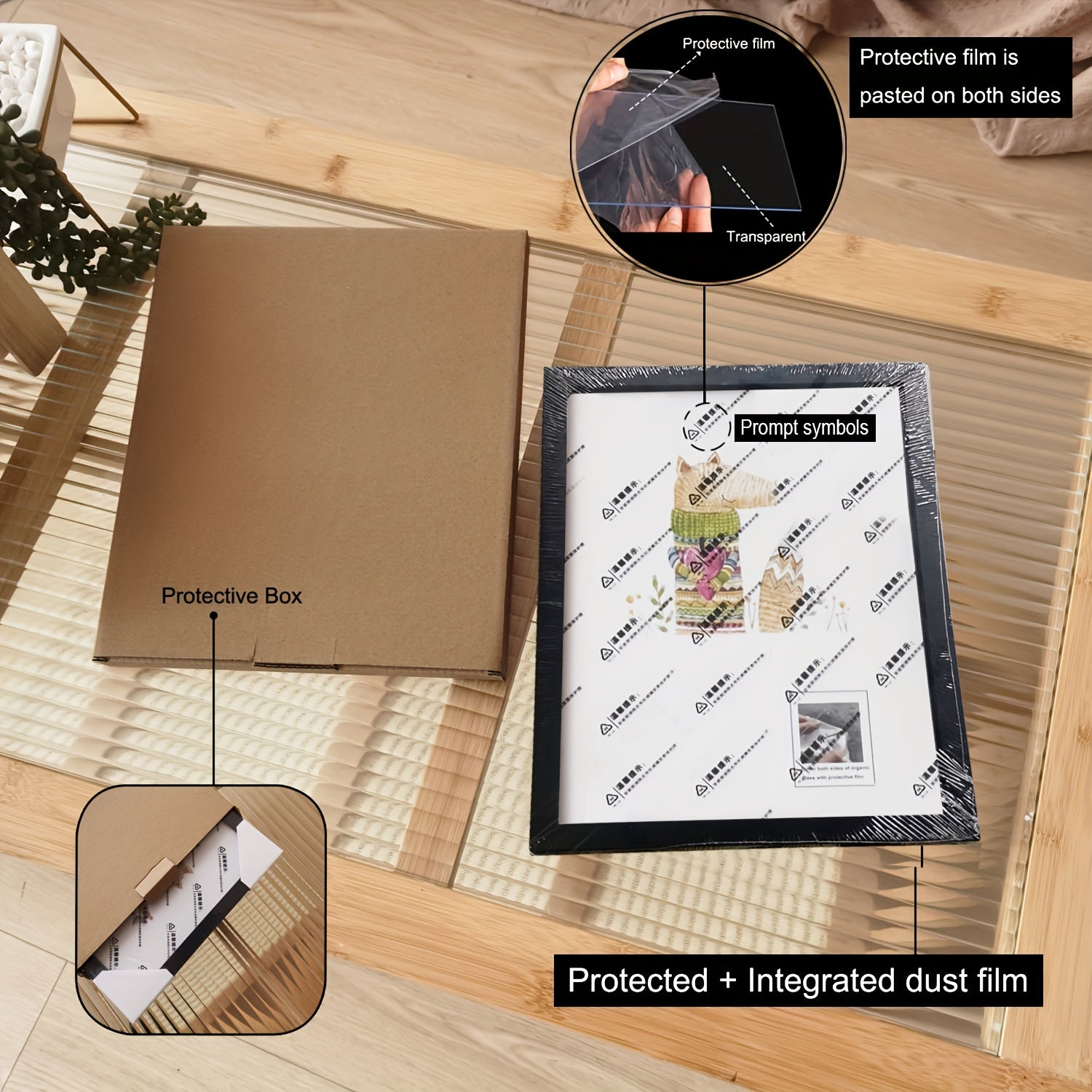 TimelessWood – Classic Wooden Photo Frame for Memories