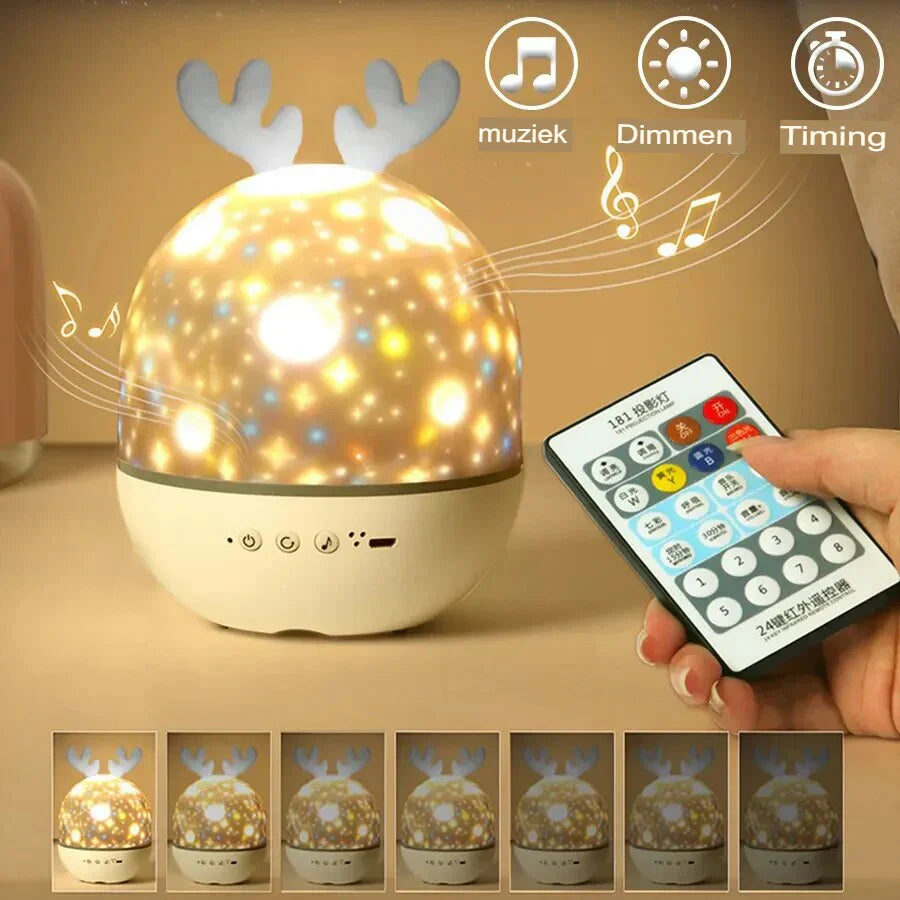 StarryDream - Starry Sky Projector Lamp for Children - Magical Night Light