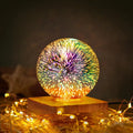 StarburstGlow - Elegant Crystal Ball Lamp Whiteh 3D Effect