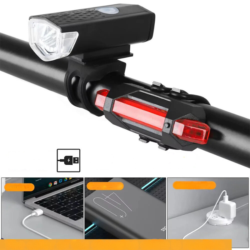 BicycleGlow – Rechargeable Bicycle Lights with 3 Modes