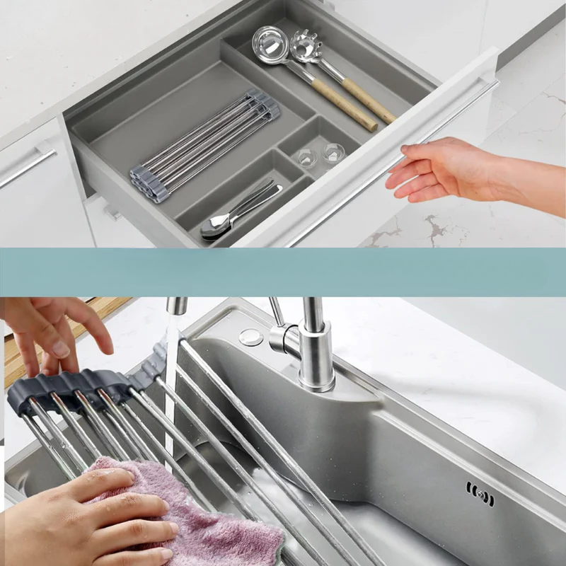 SmartDry Drying Rack – Compact Foldable Drying Rack for the Kitchen