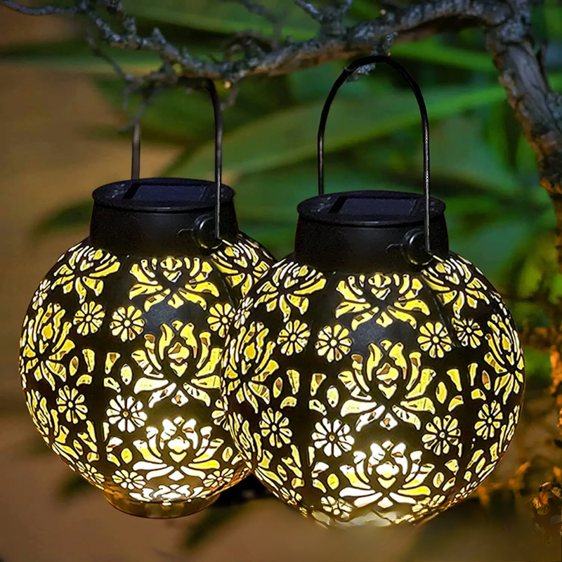 Orion Solar Lantern - Atmospheric LED Solar Garden Lantern