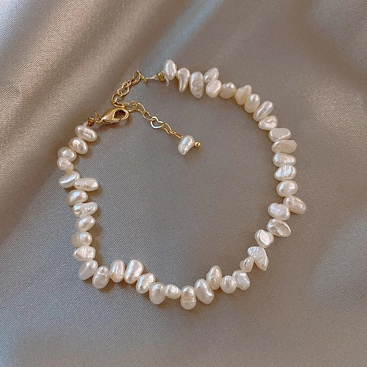 Elegant Freshwater Pearl Bracelet | Breathtaking White Pearls!