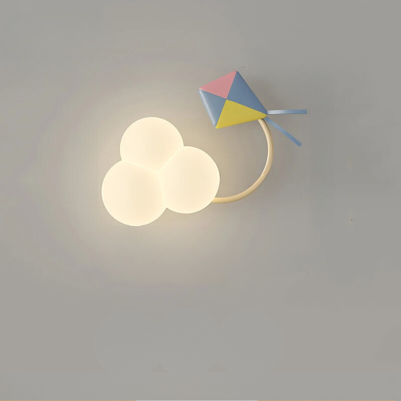 Cartoon Airplane Light – Playful Wall Lamp for the Nursery
