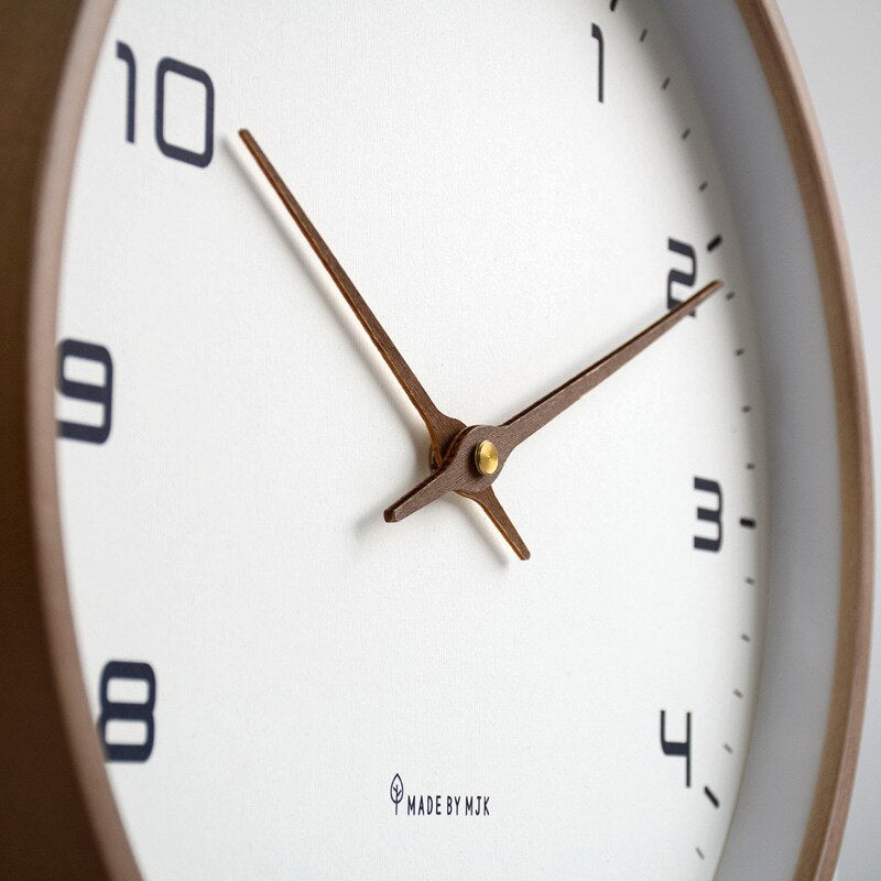 SereneTime – Natural Wooden Wall Clock