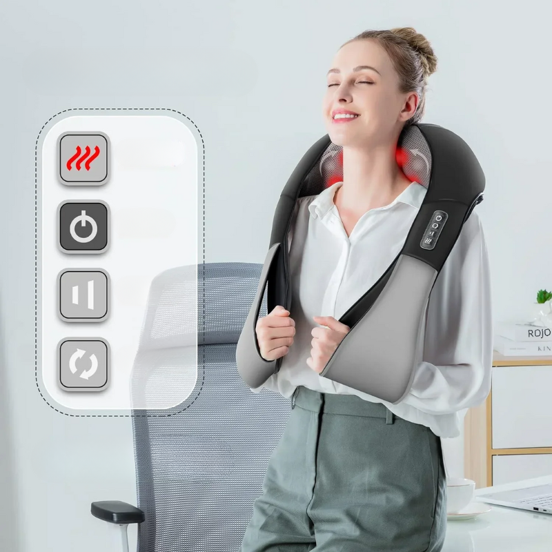 Relief Muscle Massager - Luxury Muscle Massager with Heating Function and Multiple Modes