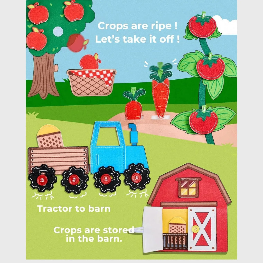 Creative Workbook with Farm Animals - For Toddlers and Preschoolers