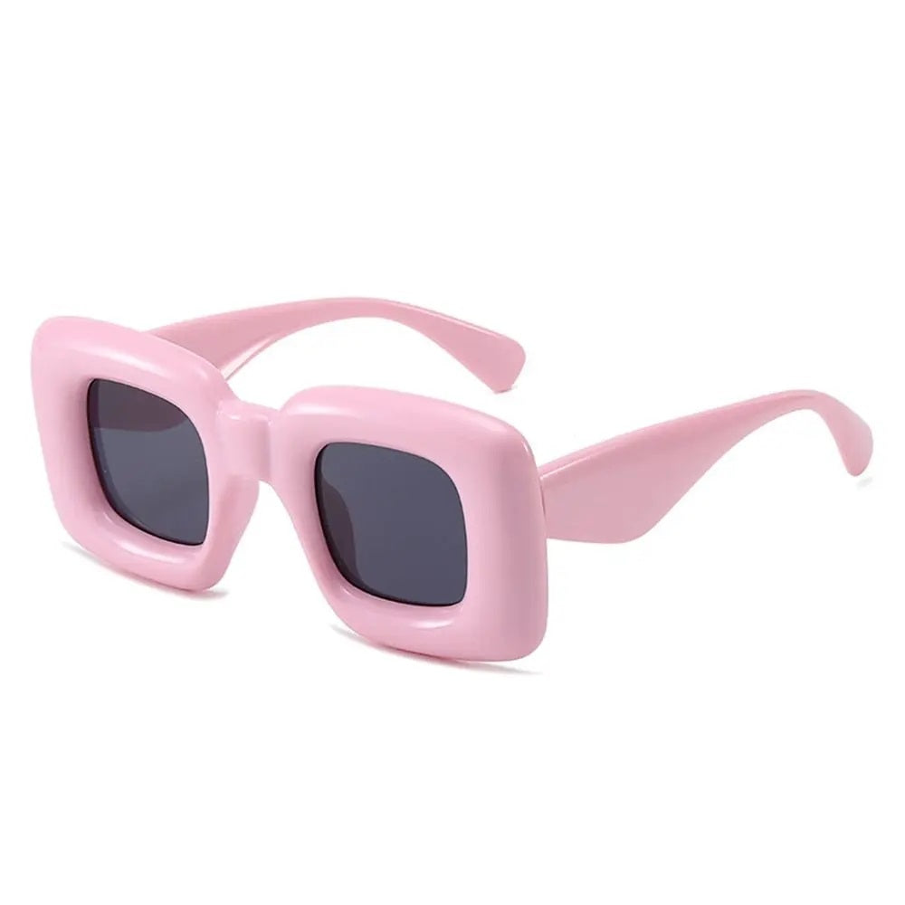 RetroSquare - Trendy Vierkante Zonnebril