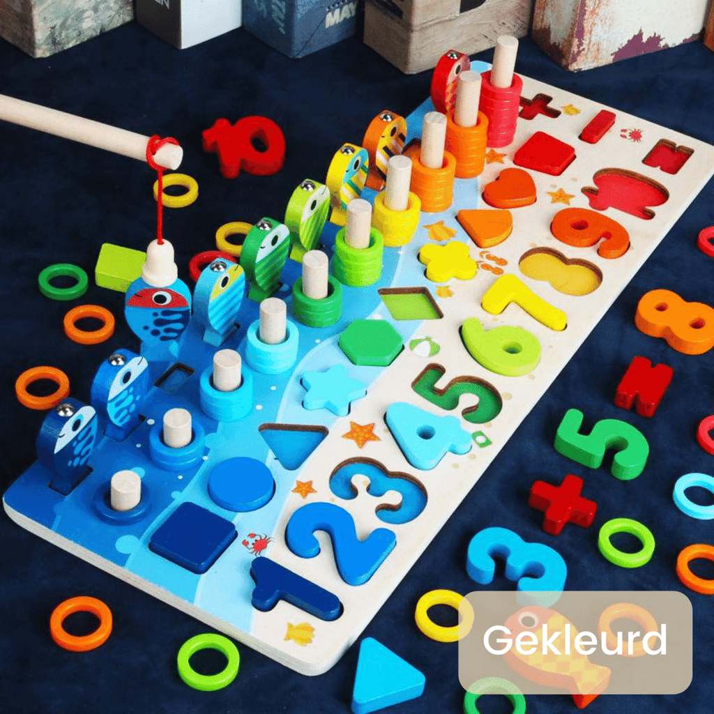 SafariExplorer - Wooden Montessori Toddler Activity Board
