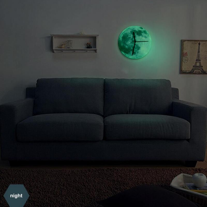 MoonLight - Illuminated Designer Clock for Atmospheric Evenings