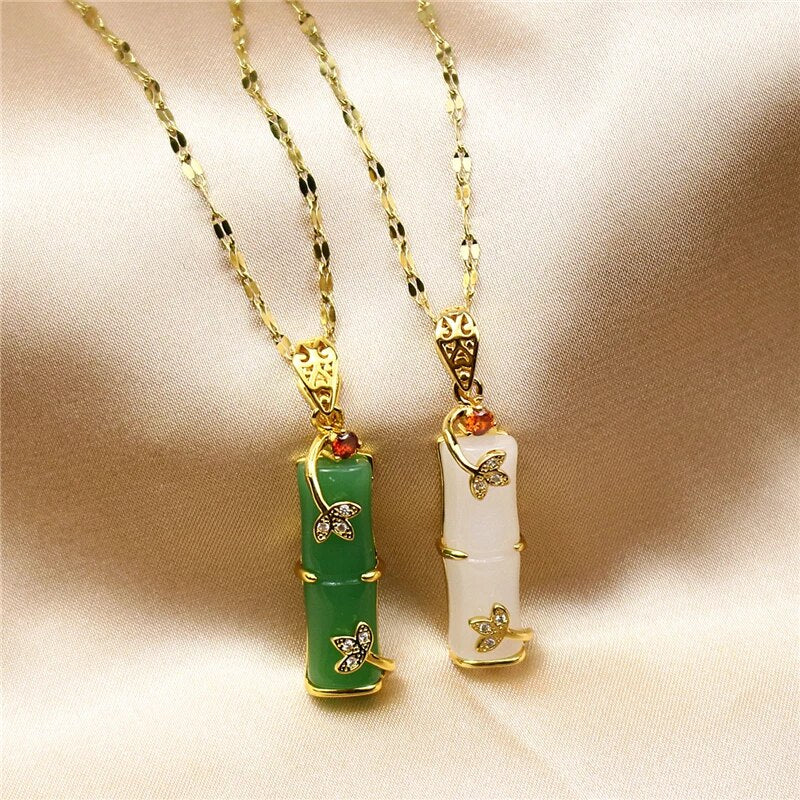 Spiritual Jade Amulet Necklace | A Breathtaking Piece of Jewelry with Meaning