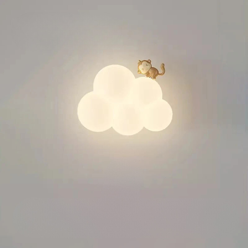 CloudLight – Modern LED Wall Lamp for Kids
