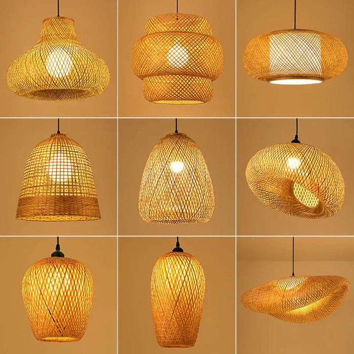 RayaLicht – Handmade Rattan Pendant Light for Your Interior