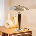 Retro Ocean Liner Mushroom Table Lamp with Dimmer Function