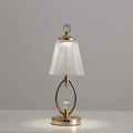 Vintage Kristallen Tafellamp - Elegante Vintage Kristallen Tafellamp voor Betoverende Sfeer