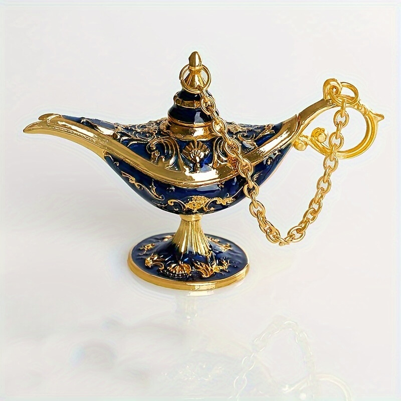 Aladdin Wish Lamp – Vintage Metal Oil Lamp