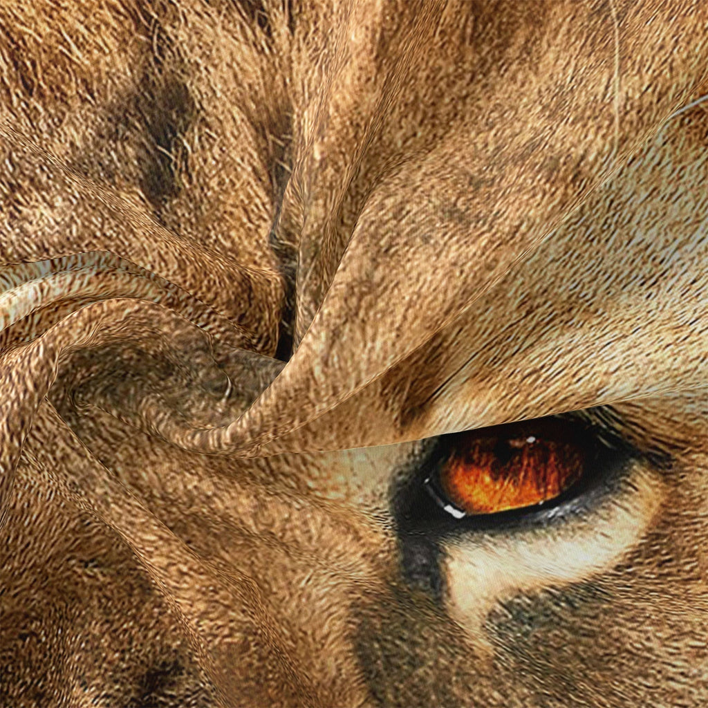 Safari Lion Print Duvet Cover – African Wildness for Your Bedroom