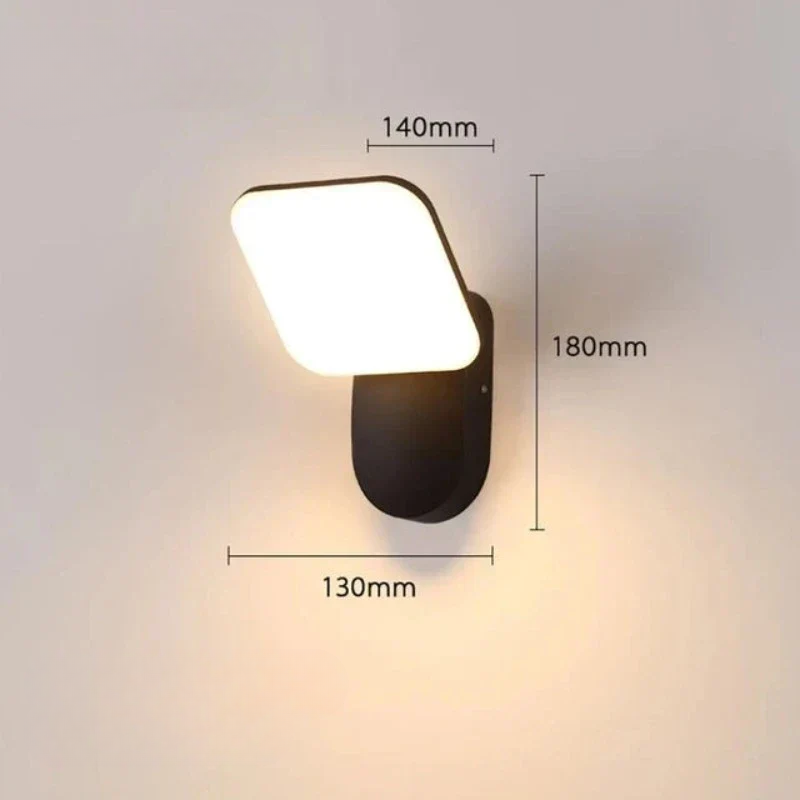 Motionsafe Wall Light - Luxury Outdoor Lamp with Motion Sensor for Security