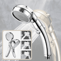 PowerHead 3-in-1 Shower Set – Adjustable Rain Shower Whiteh Hose