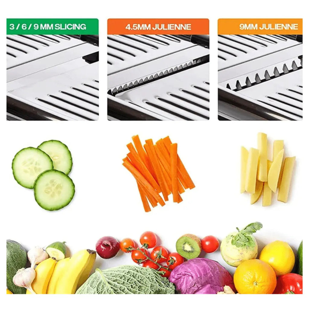 PrecisionSlice - Stylish Stainless Steel Mandoline