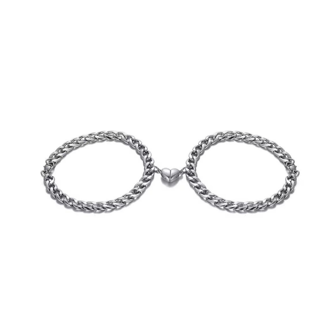 Liora Bracelets Set - Elegant Heart Bracelets