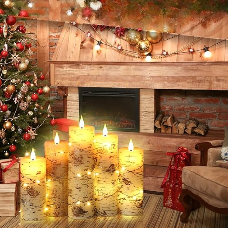 LumiFlame - Wireless LED Candle Set for Atmospheric Lighting