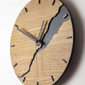 Surrealistic Wall Clock - Artistic Time Display in Black