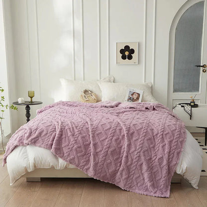 CozyLuxe - Luxury Lambswool Blanket for Bedroom